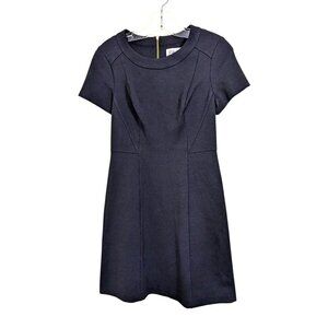 Eliza J Womens 4 Short Dress Stretch Sheath Cap Sleeve Black Office Career Work